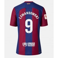 Muški Nogometni Dres Barcelona Robert Lewandowski #9 Domaci 2023-24 Kratak Rukav